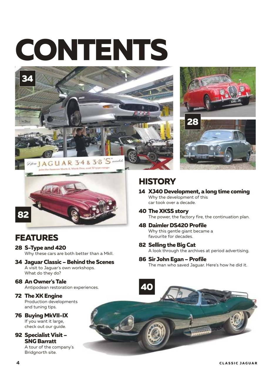 Classic Jaguar Preview Pages