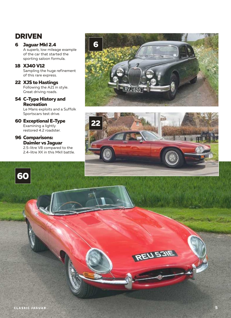 Classic Jaguar Preview Pages