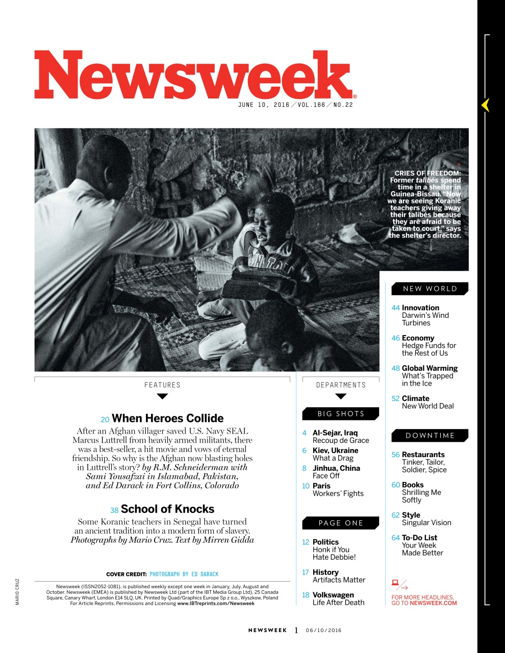 Newsweek International Preview Pages
