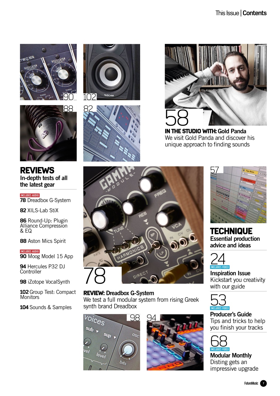 Future Music Preview Pages