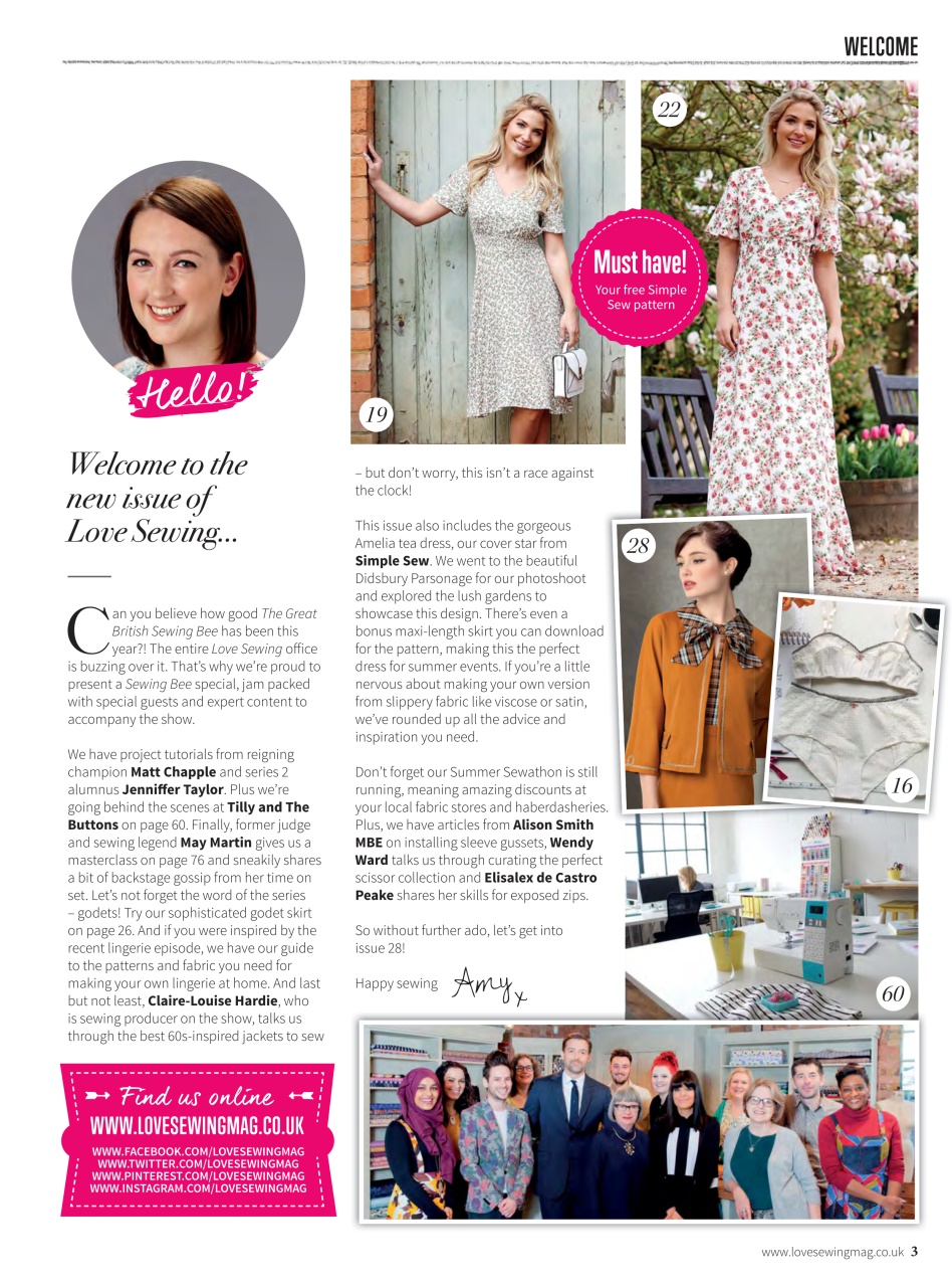 Love Sewing Preview Pages