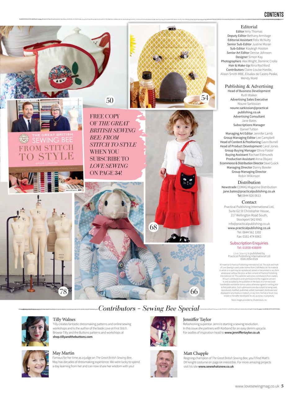 Love Sewing Preview Pages