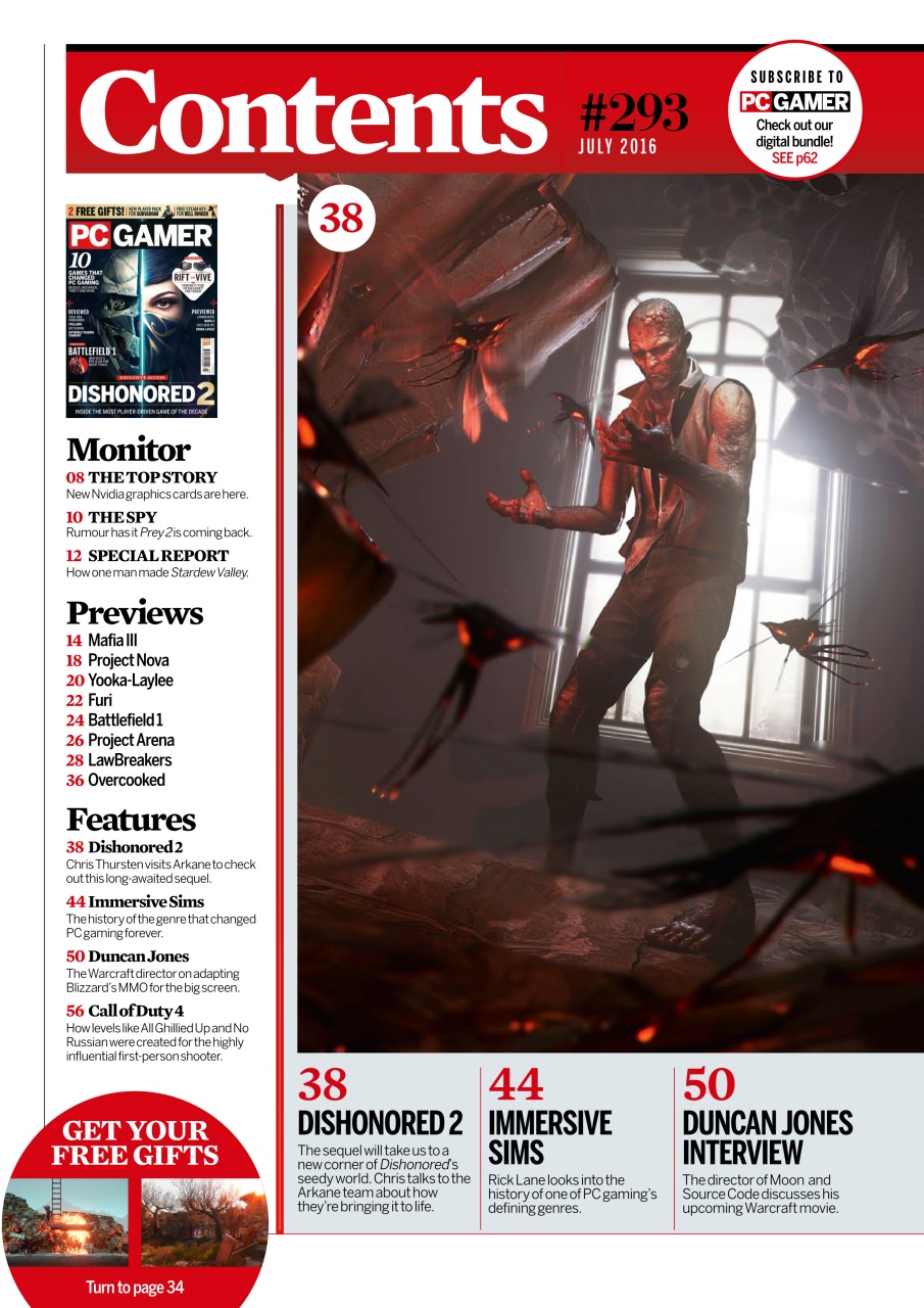 PC Gamer (UK Edition) Preview Pages