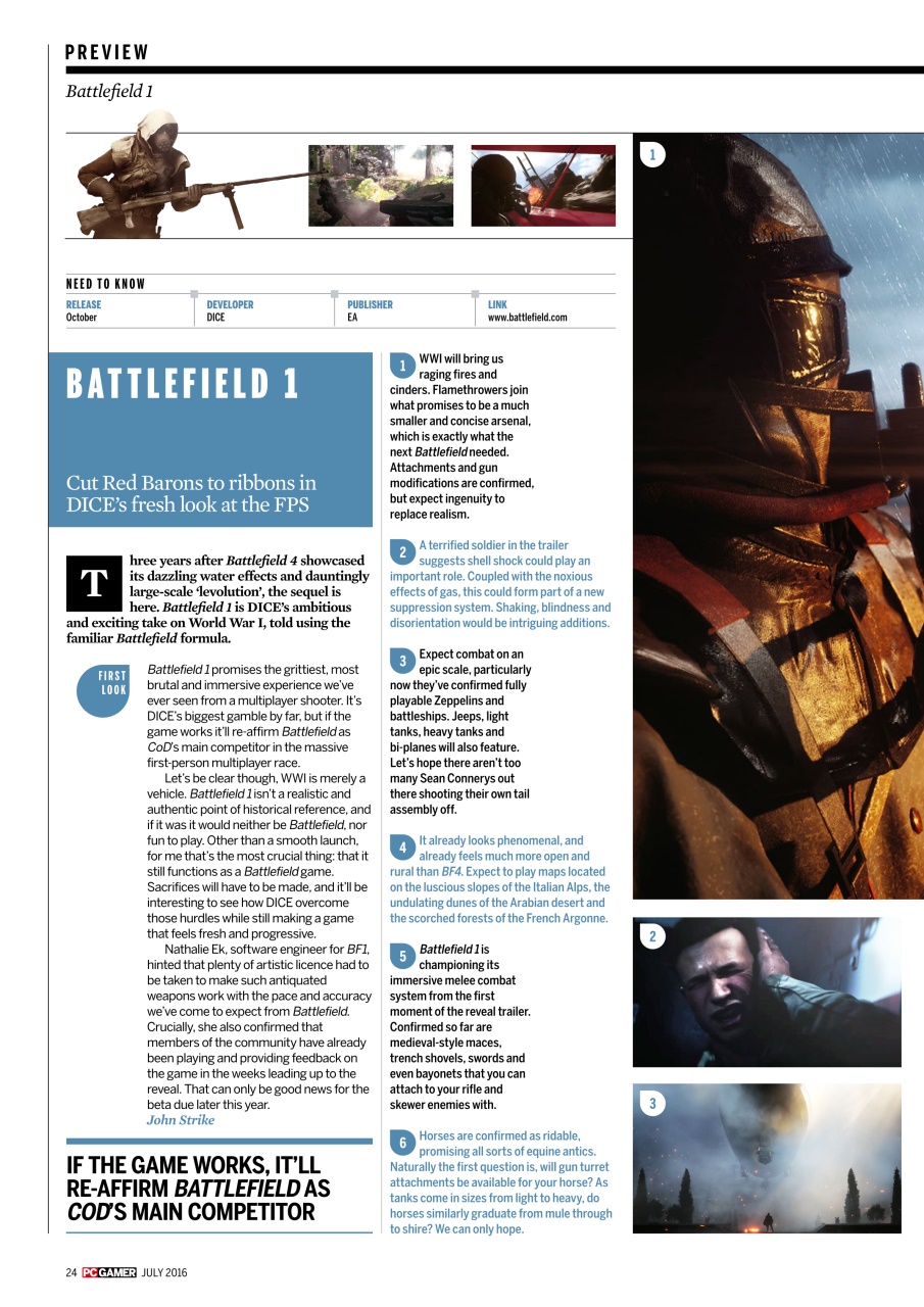 PC Gamer (UK Edition) Preview Pages