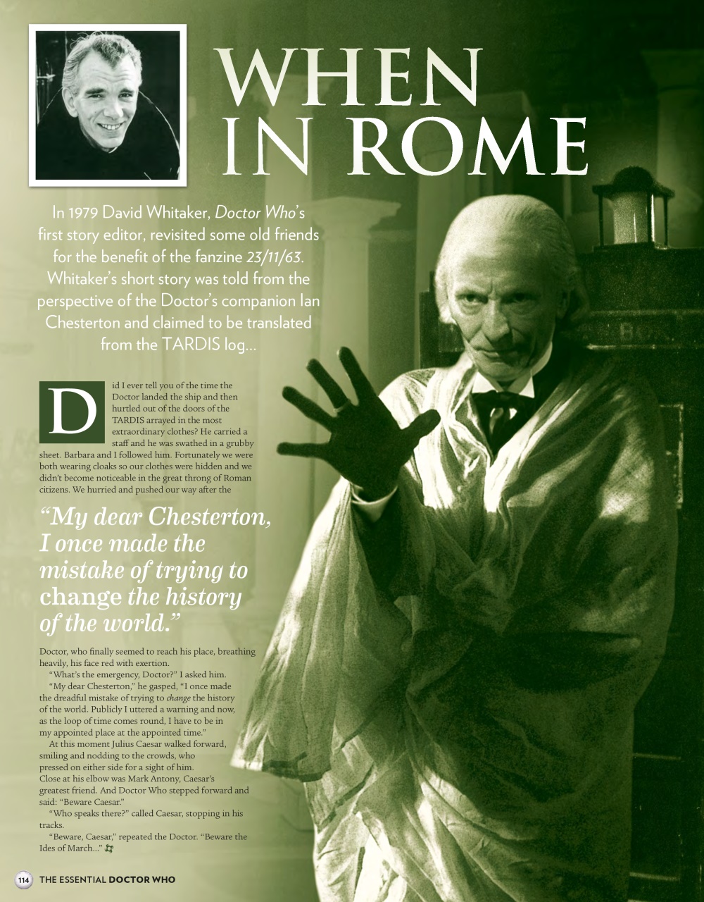 Doctor Who Magazine Preview Pages