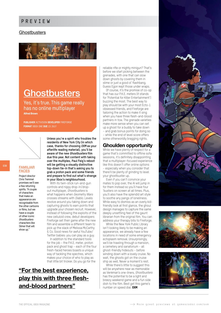 Official Xbox Magazine (UK Edition) Preview Pages