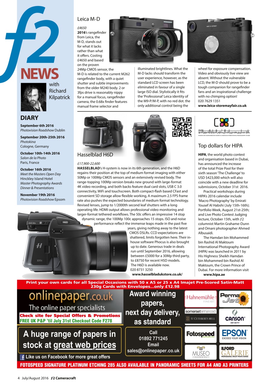 f2 Cameracraft Preview Pages