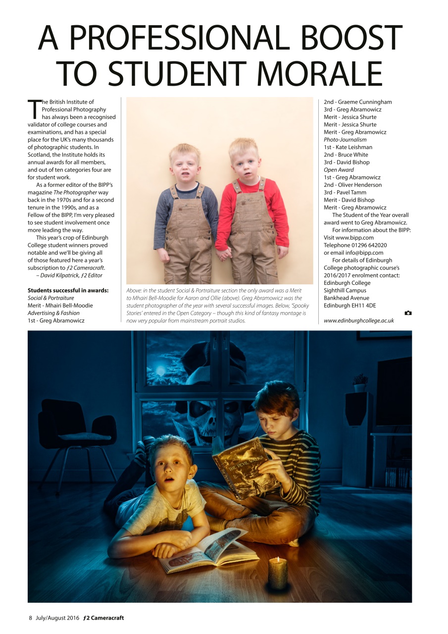 f2 Cameracraft Preview Pages