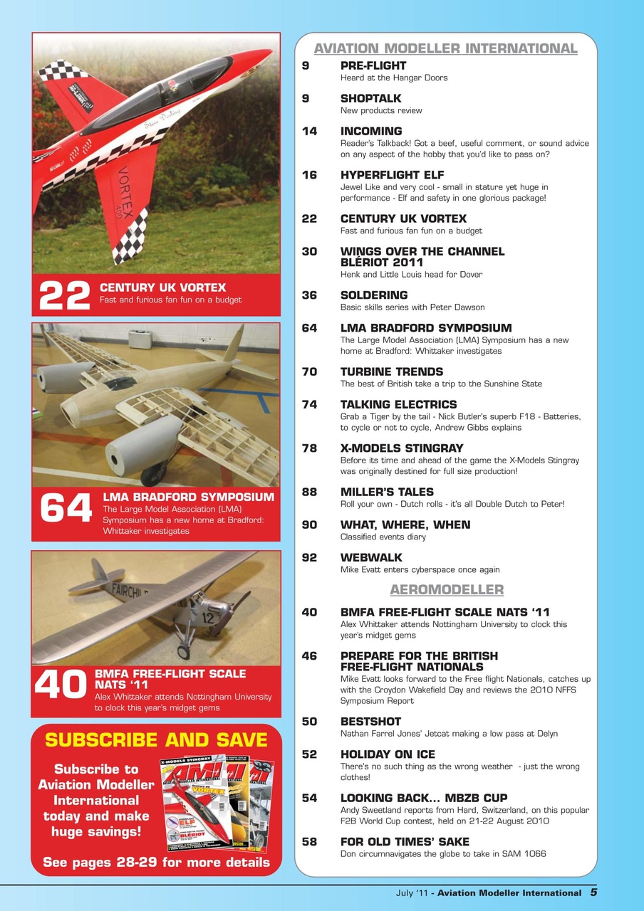 Aviation Modeller International Preview Pages