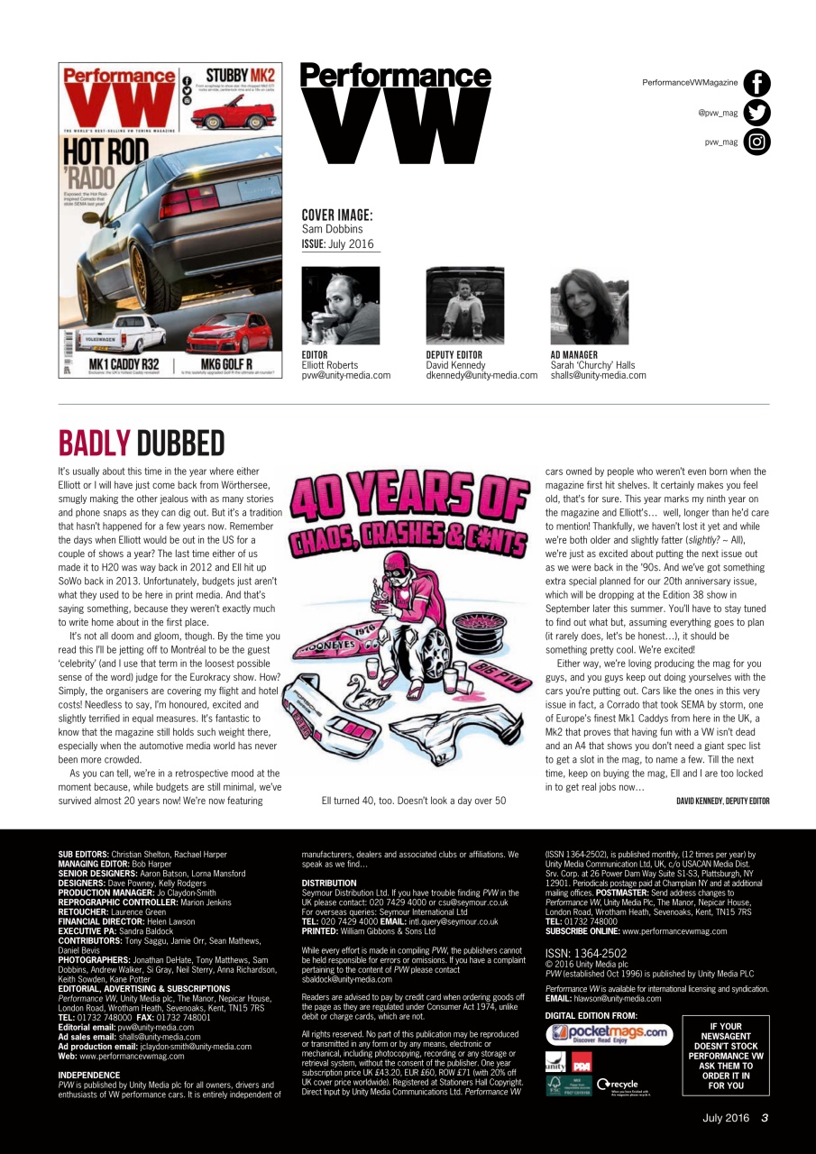 Performance VW Preview Pages