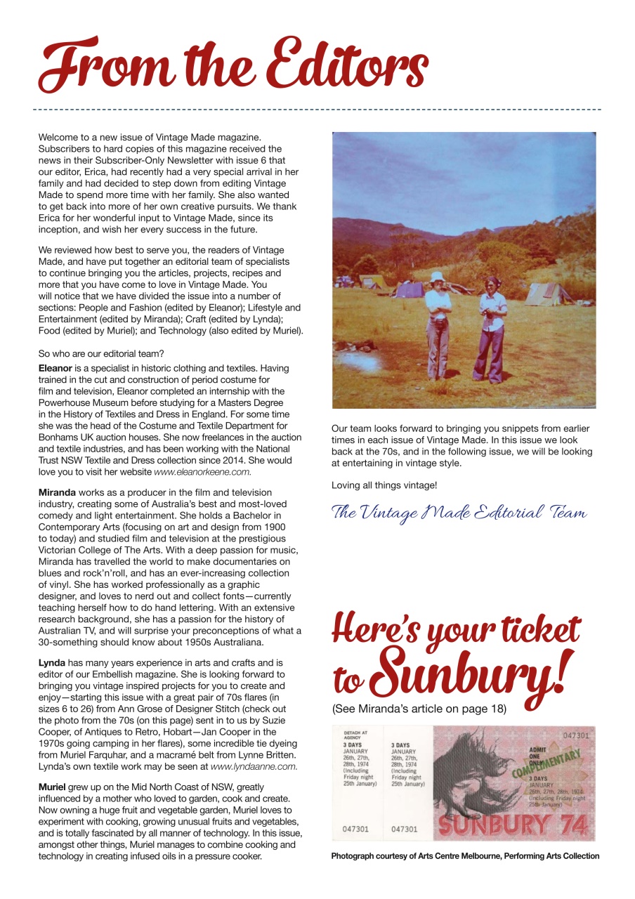Vintage Made Preview Pages