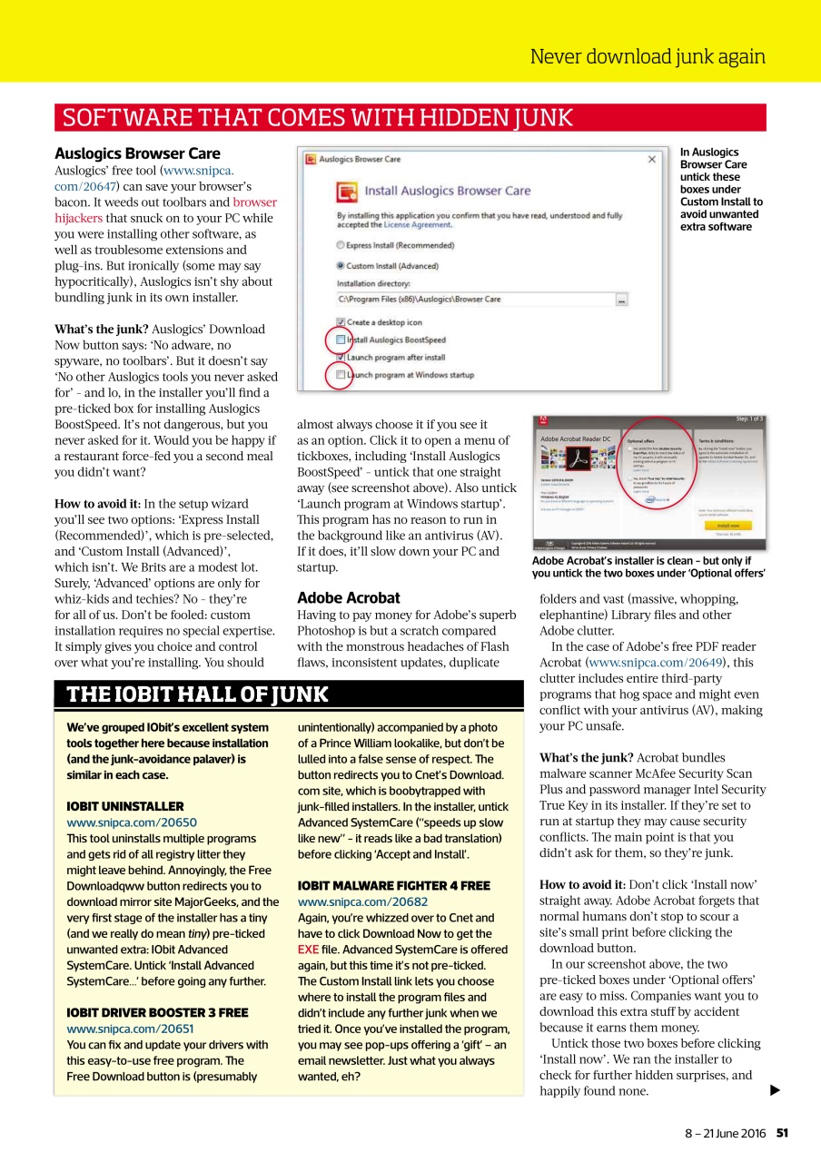 Computer Active Preview Pages