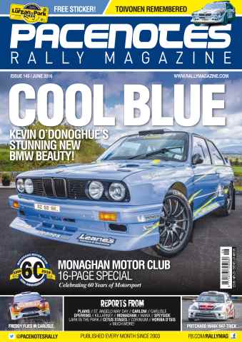 Pacenotes Rally magazine issue Issue 145 - June 2016