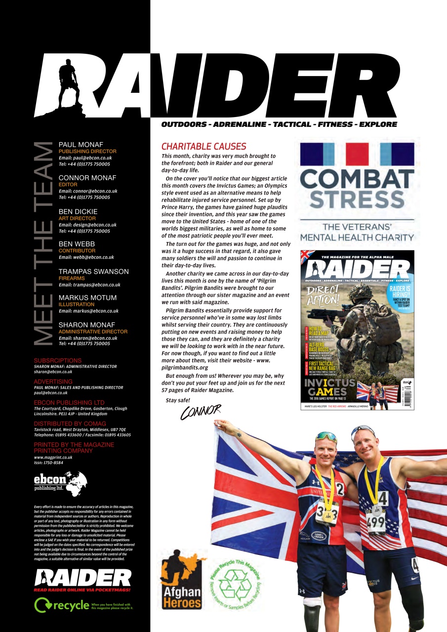 Raider Preview Pages