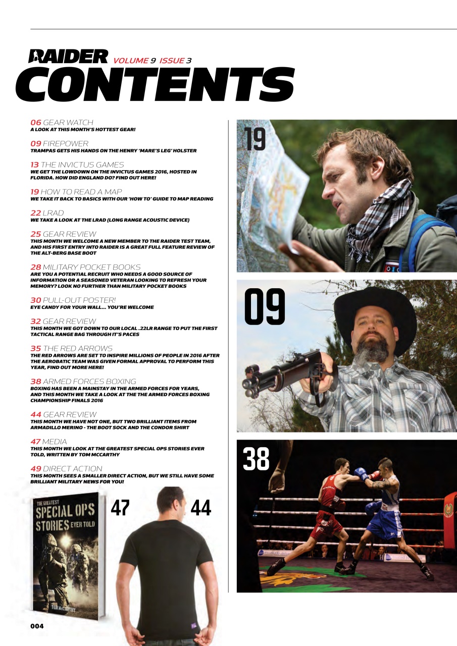 Raider Preview Pages