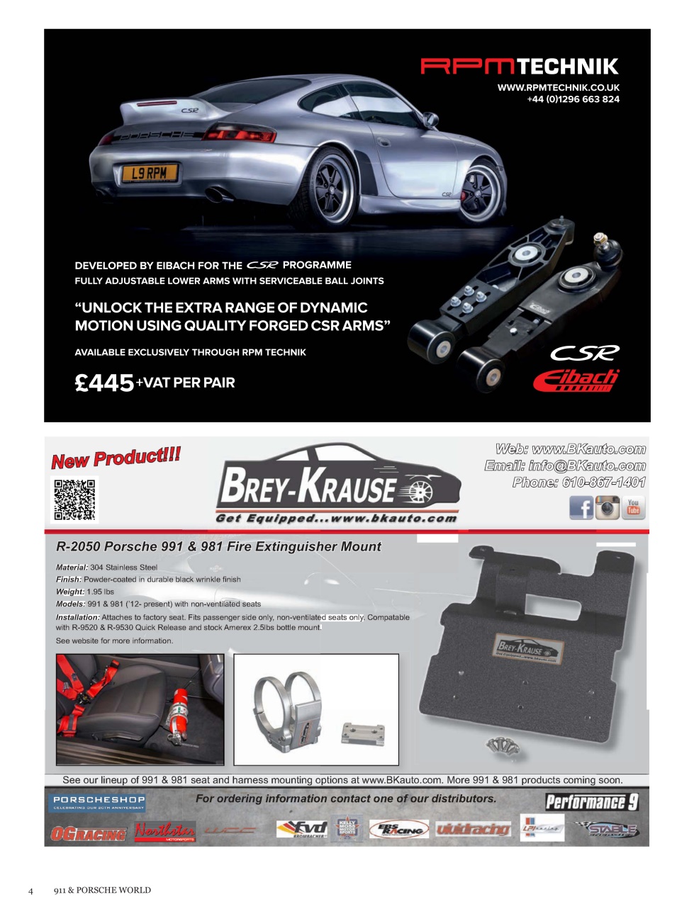 911 & Porsche World Preview Pages