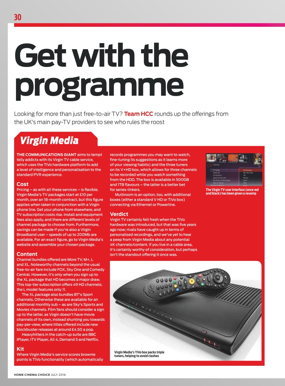 Home Cinema Choice Preview Pages