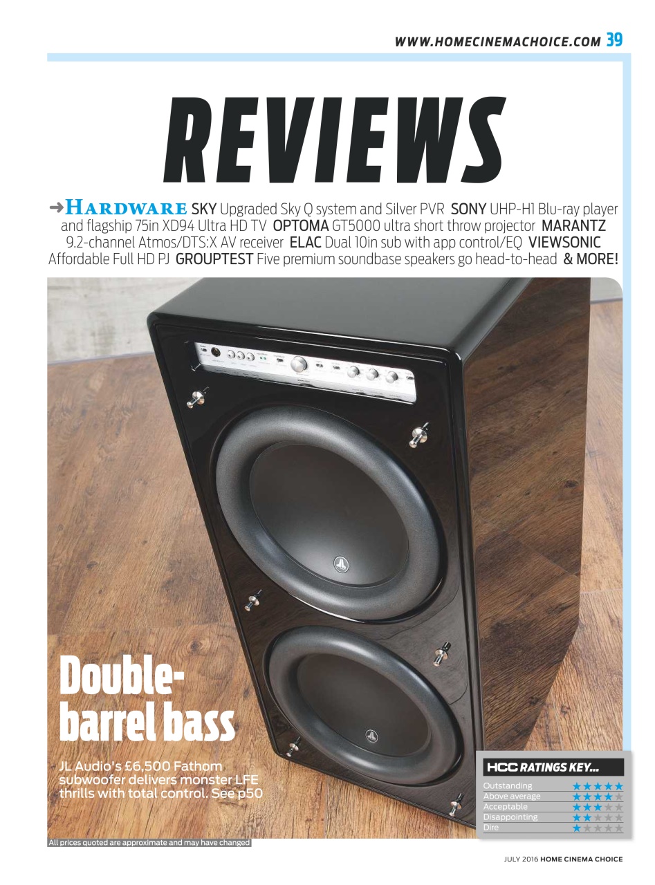 Home Cinema Choice Preview Pages