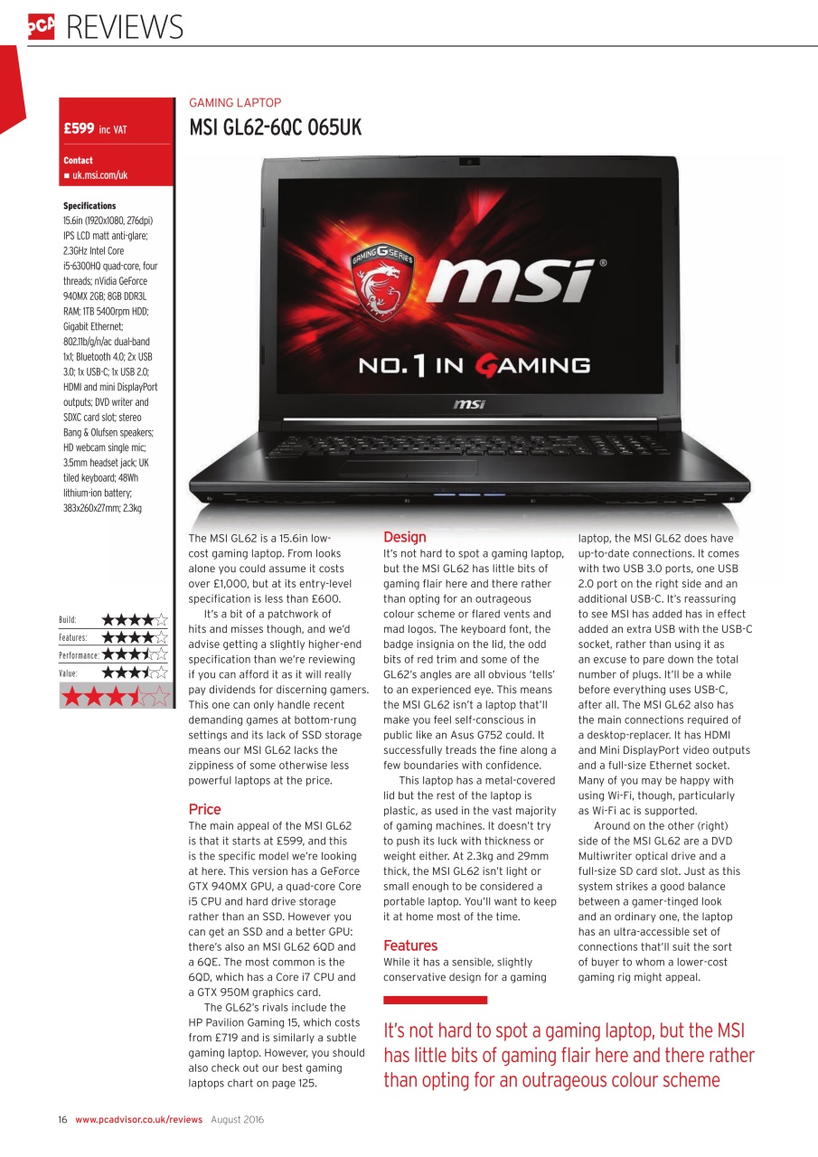 Tech Advisor Preview Pages