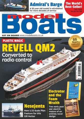 Model Boats issue July 2016