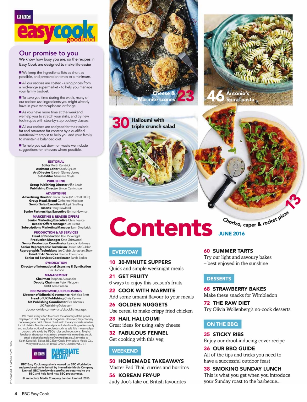 Easy Cook Magazine Preview Pages