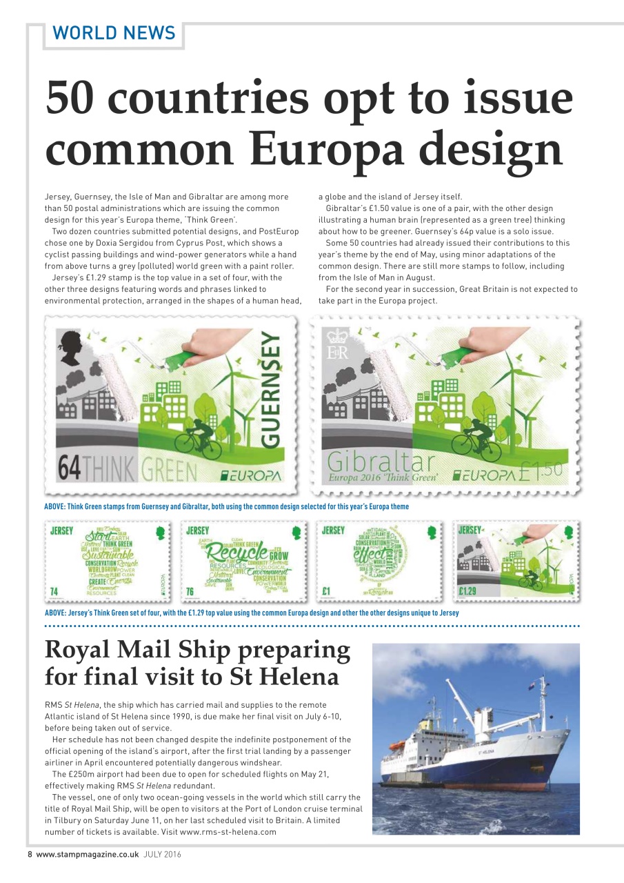 Stamp Magazine Preview Pages