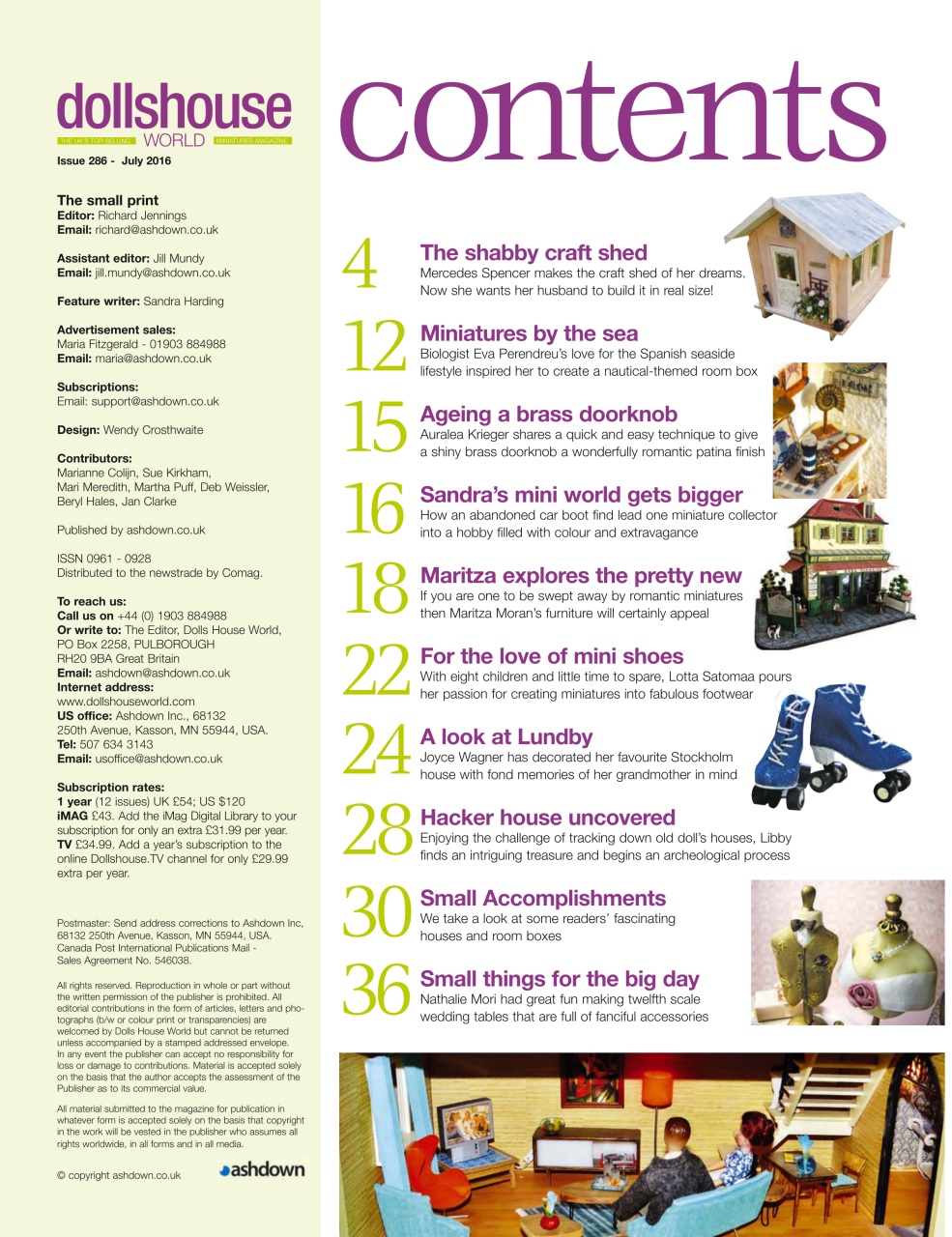 Dolls House World Preview Pages
