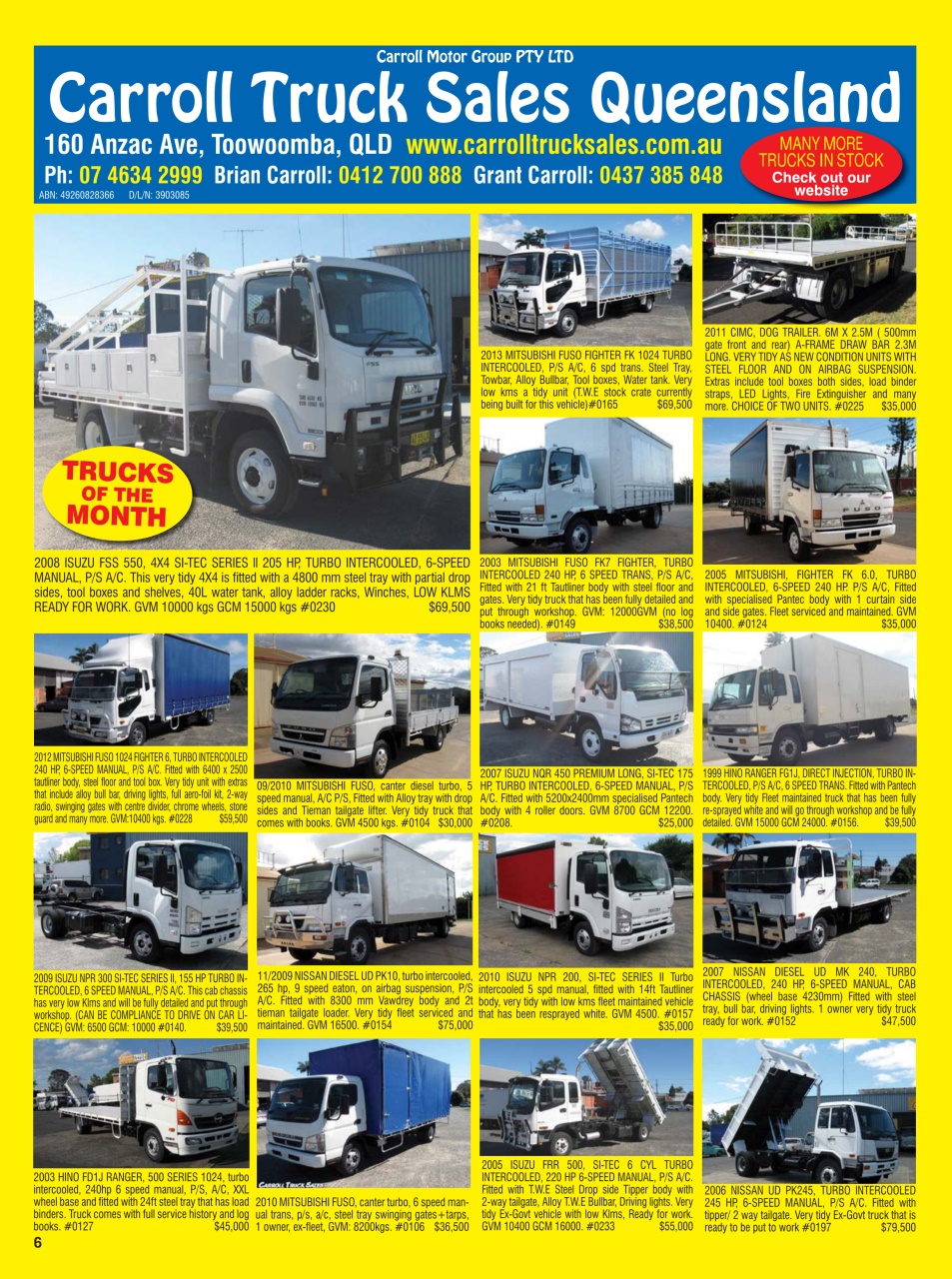 JUST TRUCKS Preview Pages