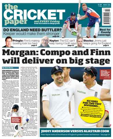 The Cricket Paper issue 3rd June 2016