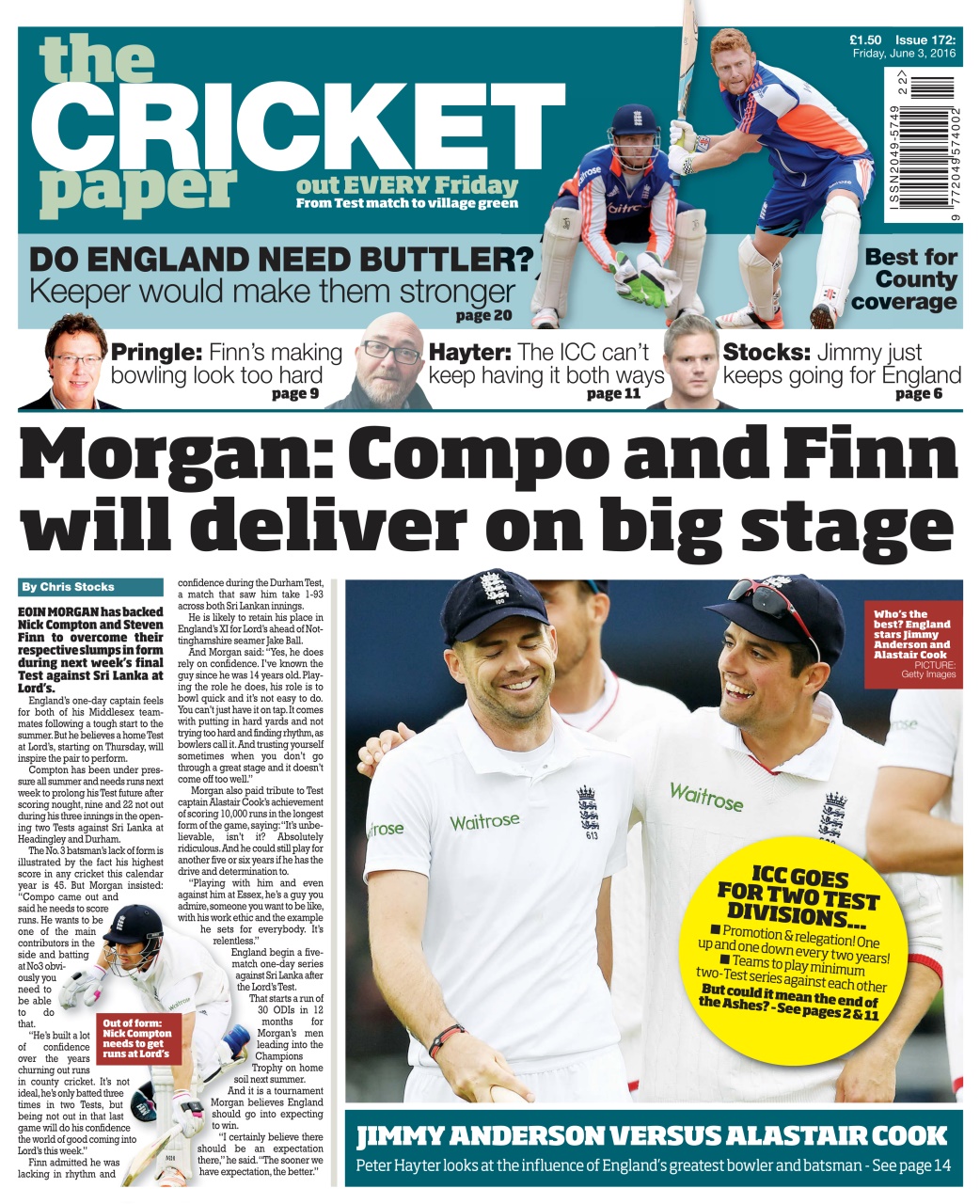 The Cricket Paper Preview Pages