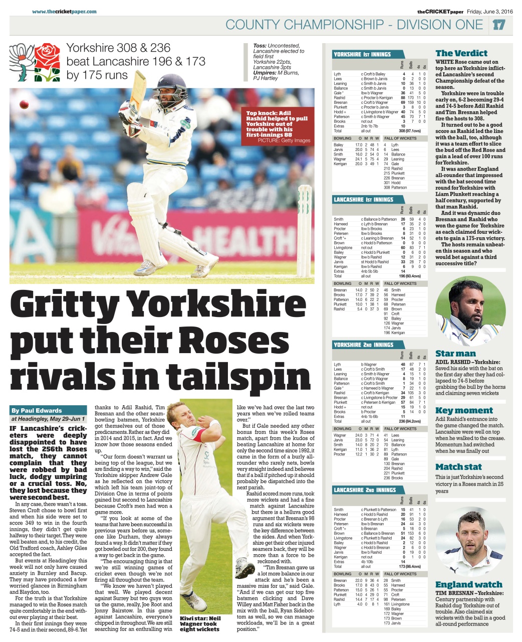 The Cricket Paper Preview Pages
