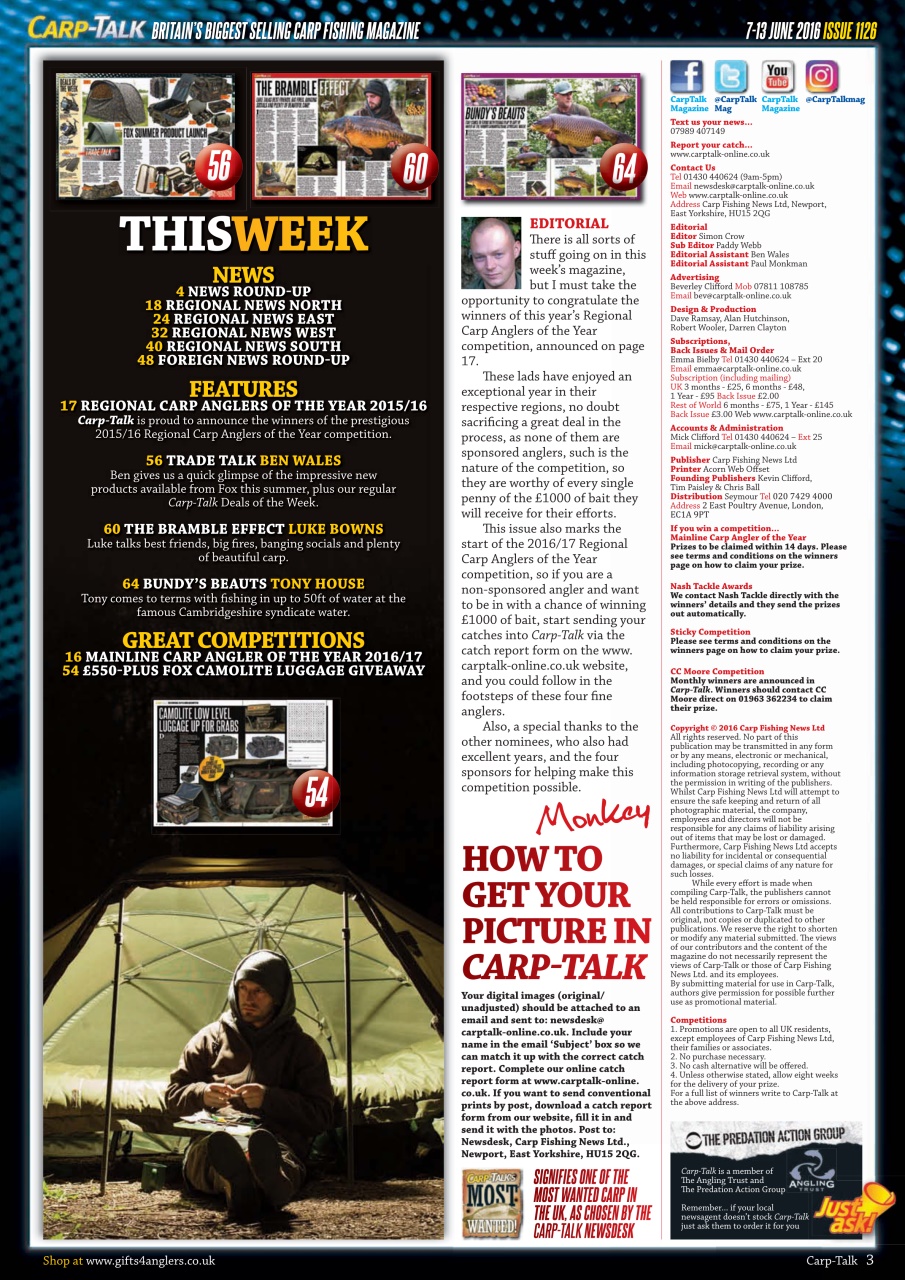 Carp-Talk Preview Pages