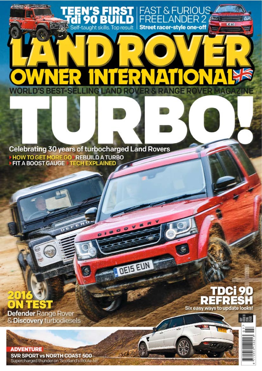 Land Rover Owner Preview Pages