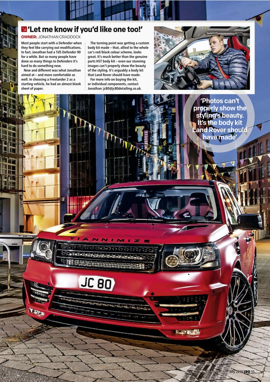 Land Rover Owner Preview Pages