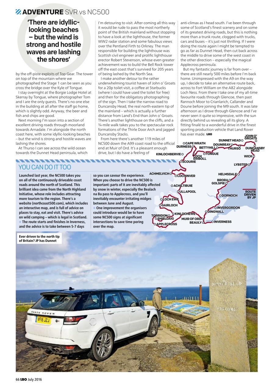 Land Rover Owner Preview Pages