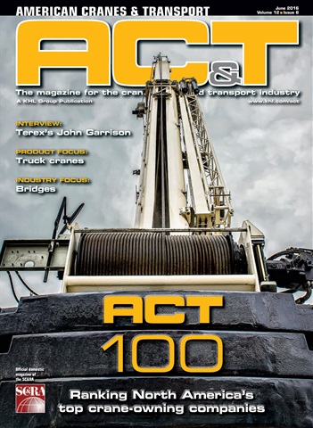 American Cranes & Transport issue June 2016