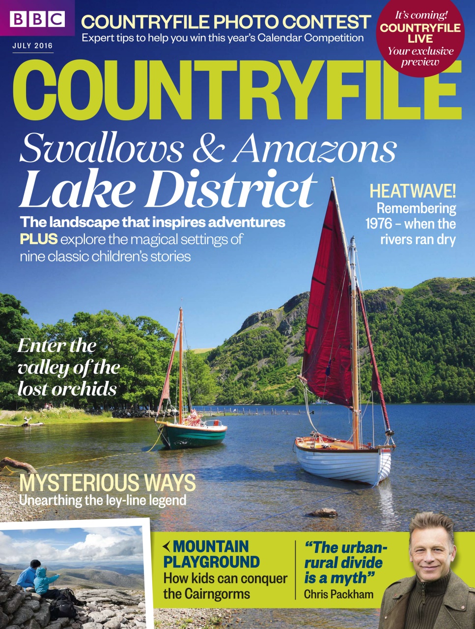 BBC Countryfile Magazine Preview Pages