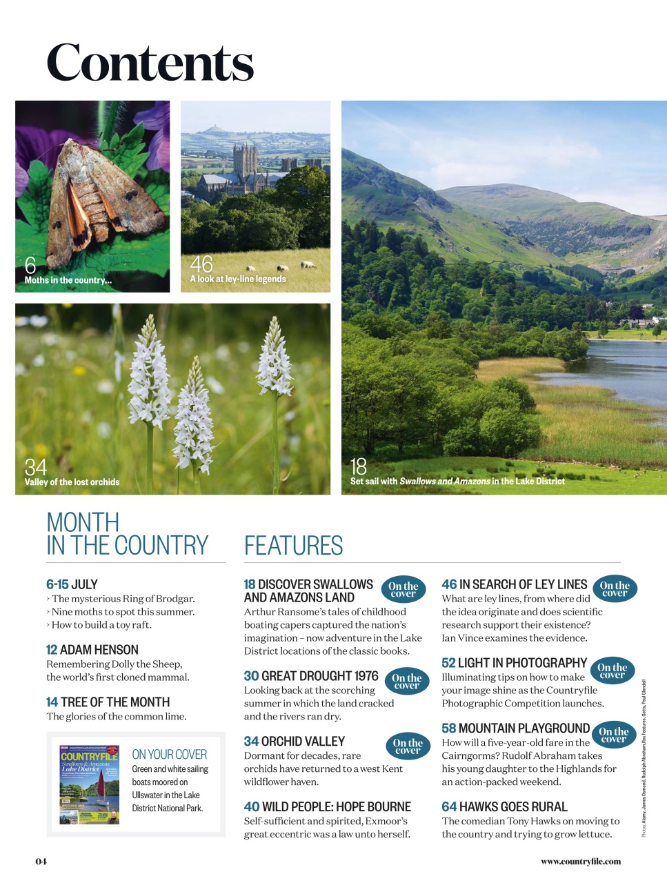 BBC Countryfile Magazine Preview Pages