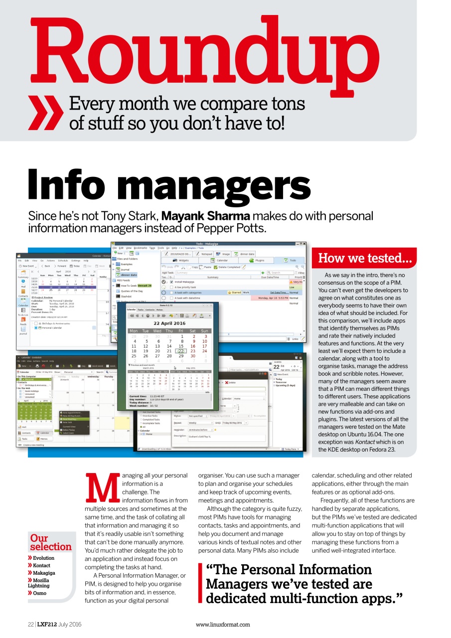 Linux Format Preview Pages
