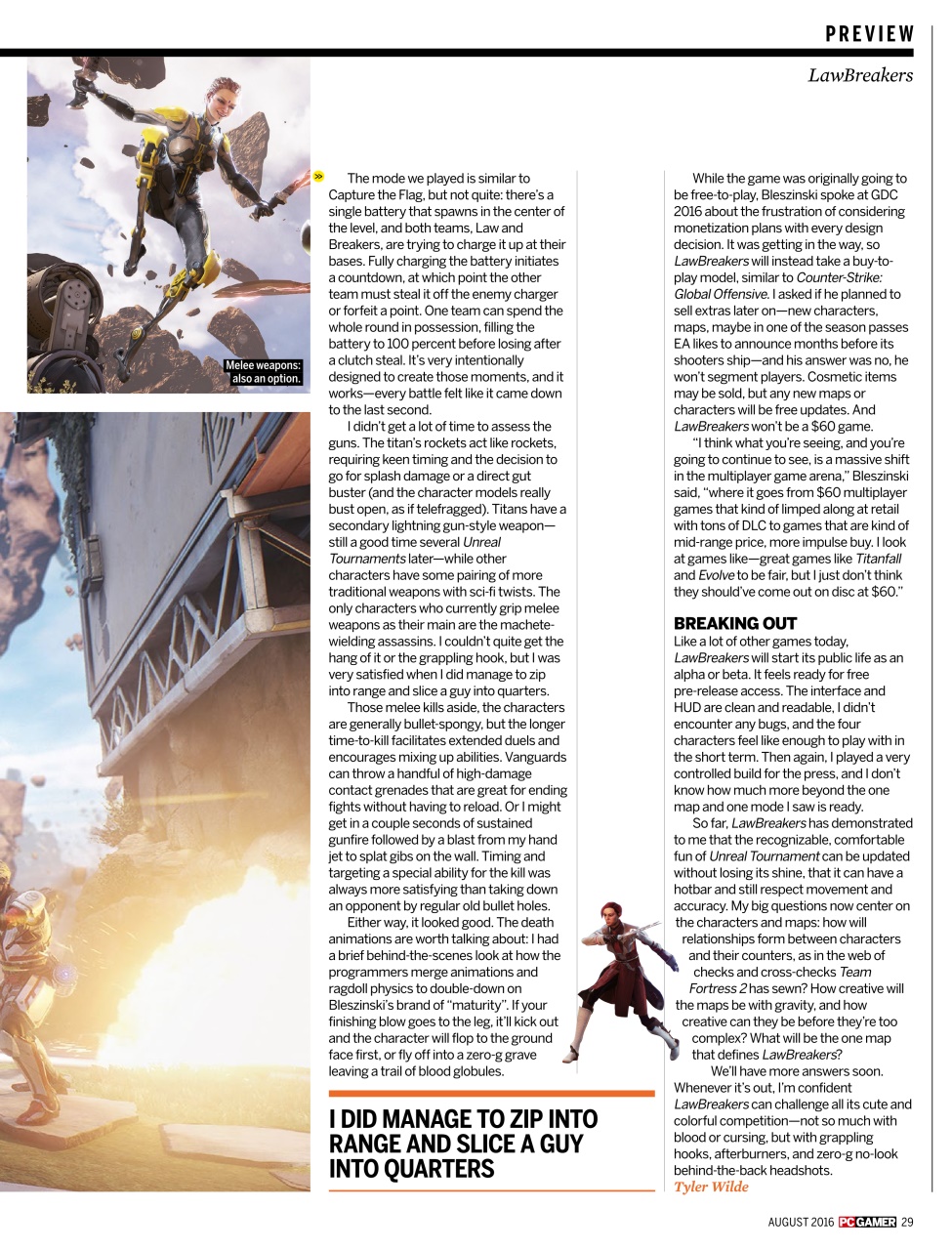 PC Gamer (US Edition) Preview Pages