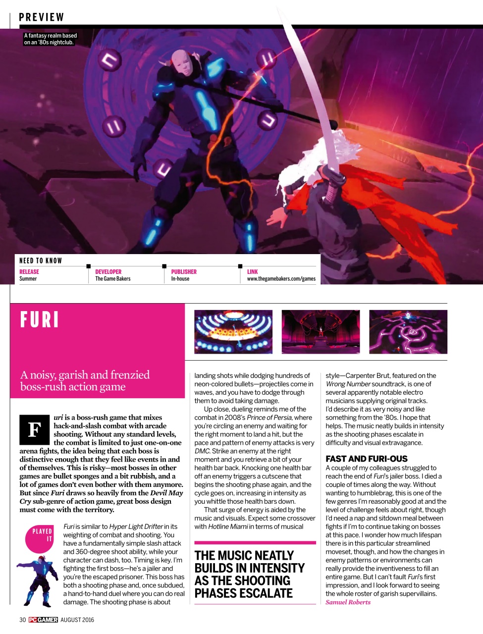 PC Gamer (US Edition) Preview Pages