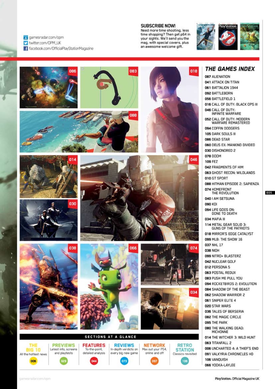 PLAY Magazine Preview Pages