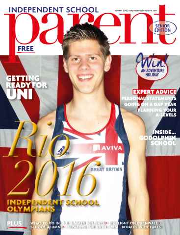Independent School Parent issue Senior Summer 2016