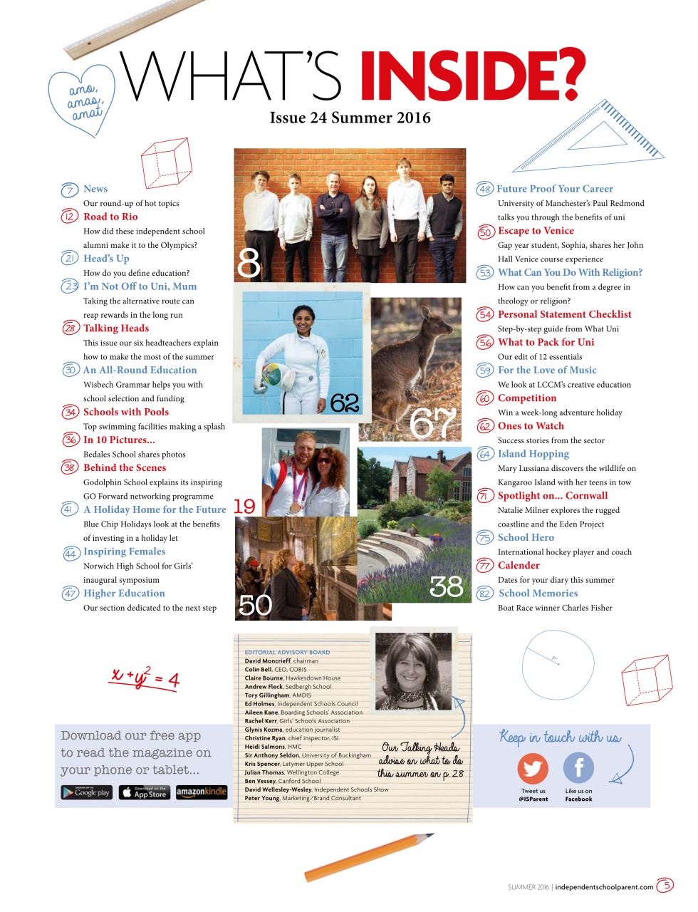 Independent School Parent Preview Pages