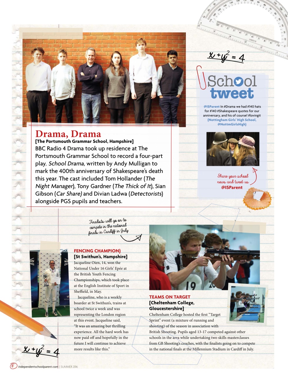 Independent School Parent Preview Pages