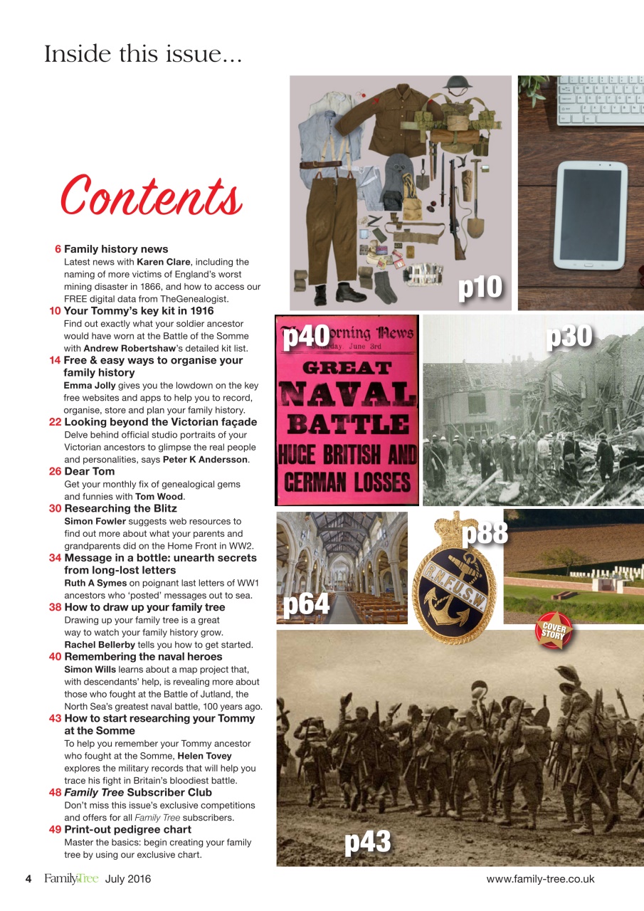Family Tree Preview Pages