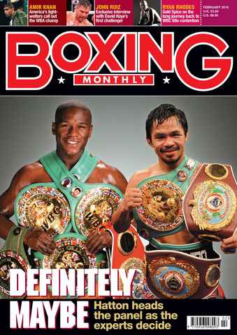 Boxing Monthly issue Boxing Monthly February 2010