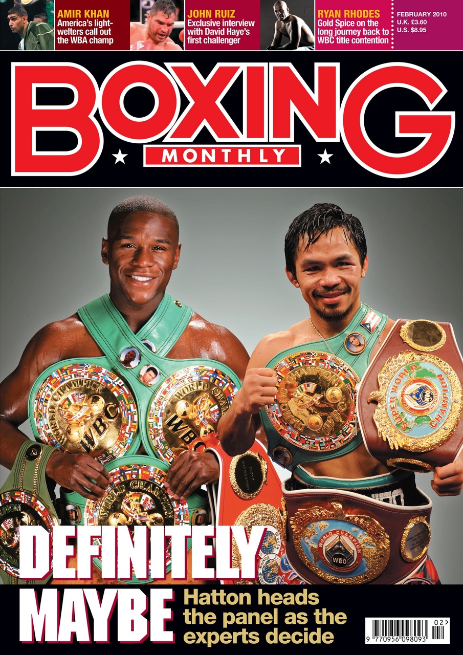 Boxing Monthly Preview Pages