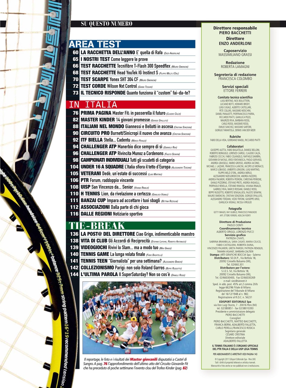 Il Tennis Italiano Preview Pages