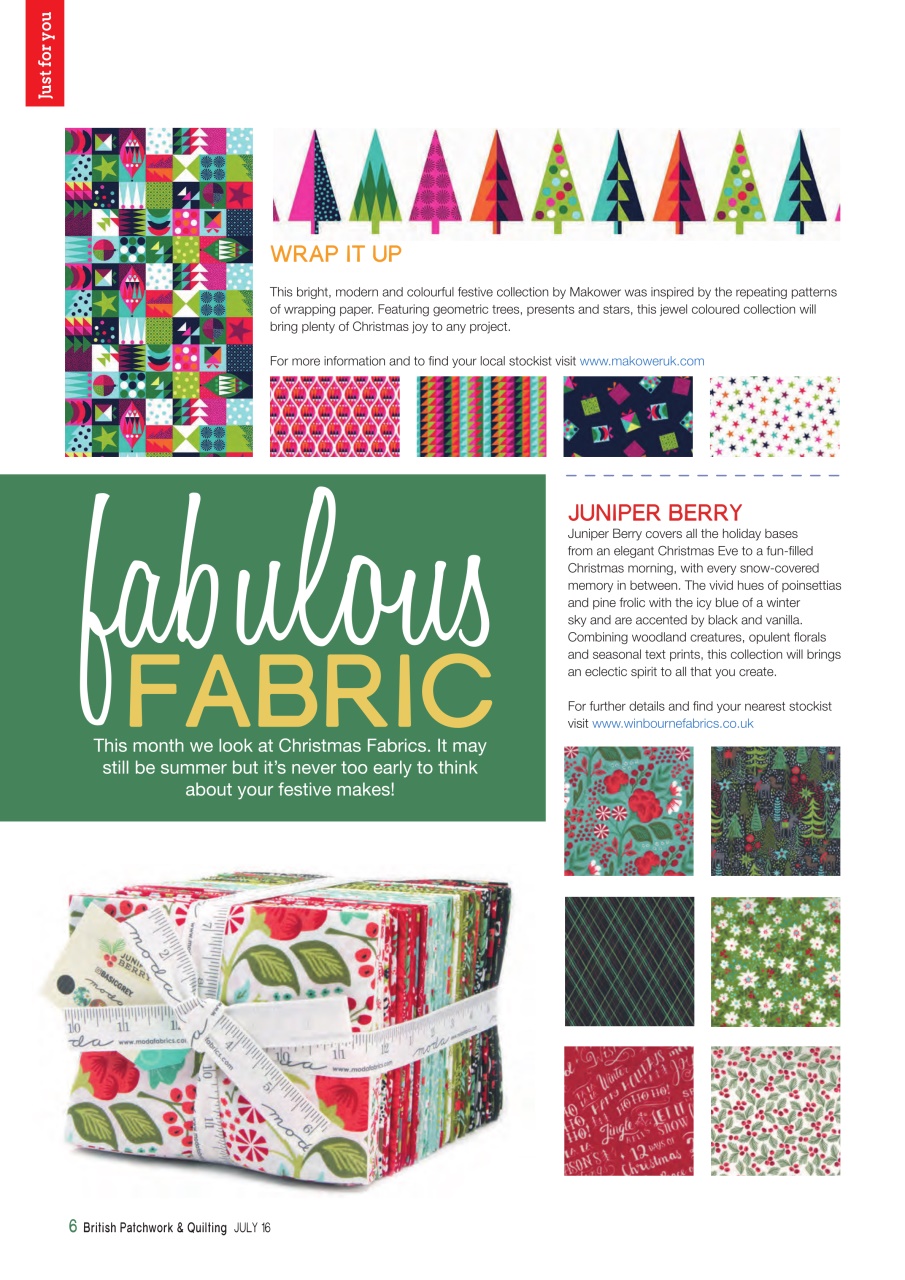 Patchwork and Quilting Preview Pages